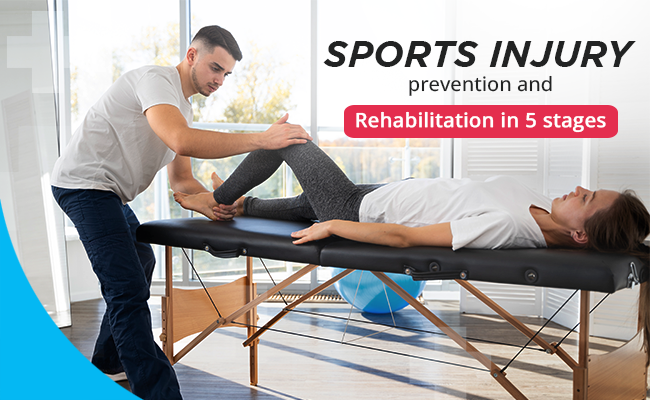 Sports injury prevention and rehabilitation in 5 stages