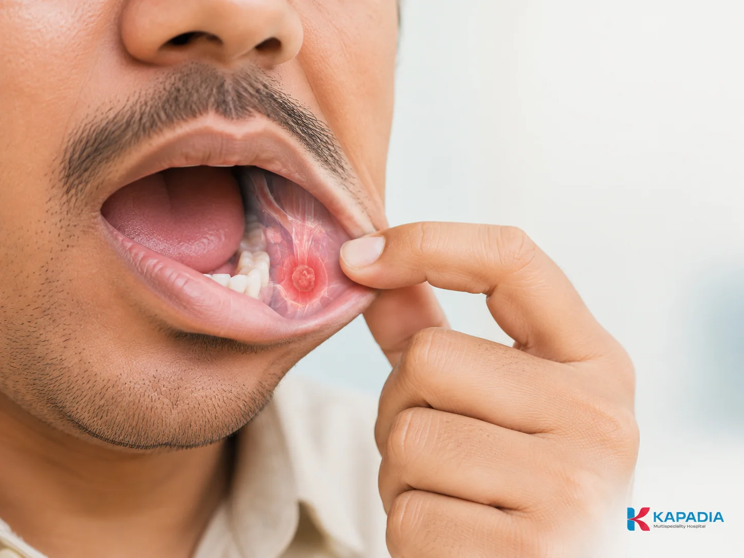 Modern dental treatment room for oral cancer examination at Kapadia Hospital, Mumbai