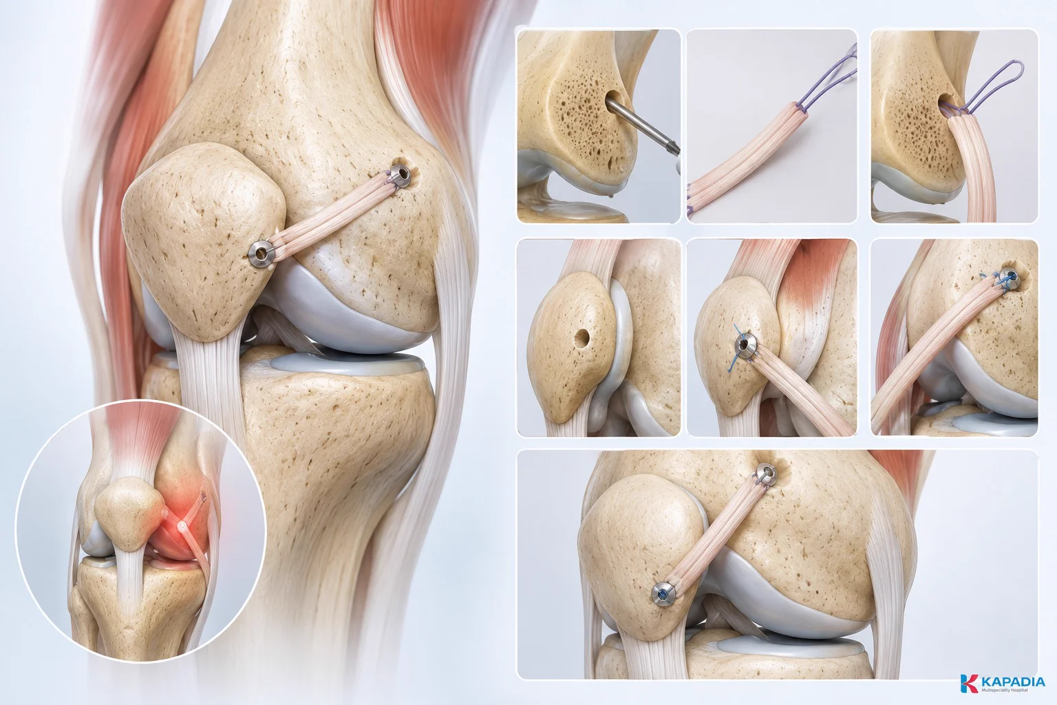 Physiotherapy for kneecap and MPFL rehabilitation at Kapadia Hospital, Mumbai