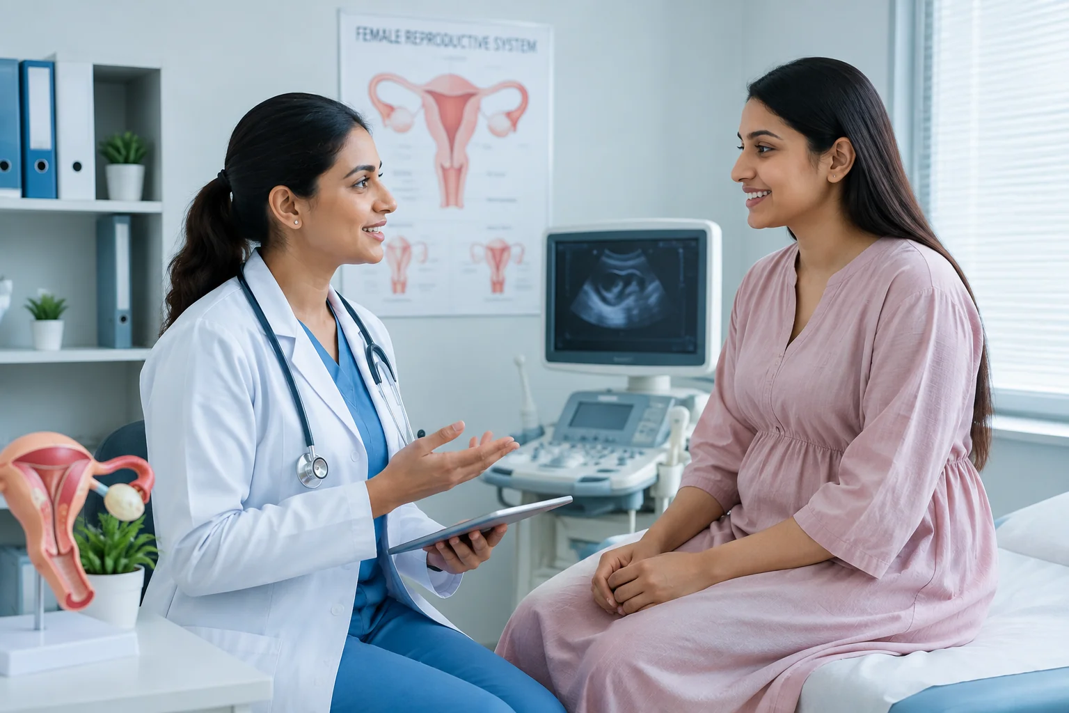 Ultrasound and imaging equipment for obstetrics and gynaecology care at Kapadia Hospital, Mumbai