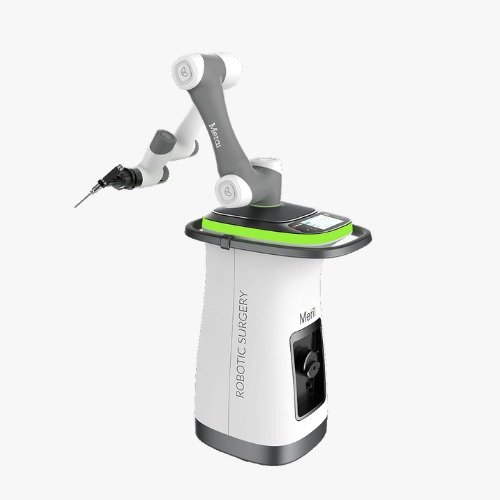 Robotic knee replacement system used for robotic-assisted knee surgery at Kapadia Hospital, Mumbai